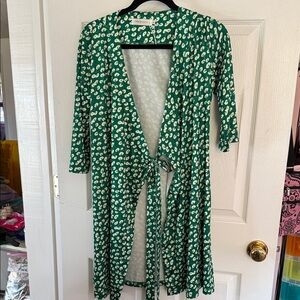 New Women’s Small top or Dress Clover Green 35” length, 36” bust